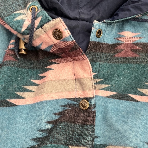 Vintage Emerald Club Reversible Full Snap Jacket Unisex One Size Fits All - Picture 5 of 9